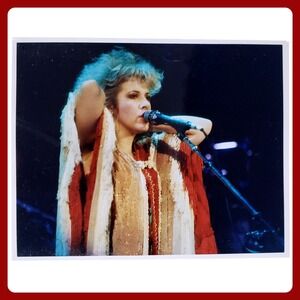 Stevie Nicks Fleetwood Mac Live Concert Photo 8x10 S&M Rock 18